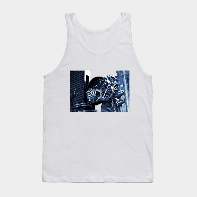 Aliens (1986) APC scene (Scale: 127%) Blue Poster Print Tank Top by SPACE ART & NATURE SHIRTS 